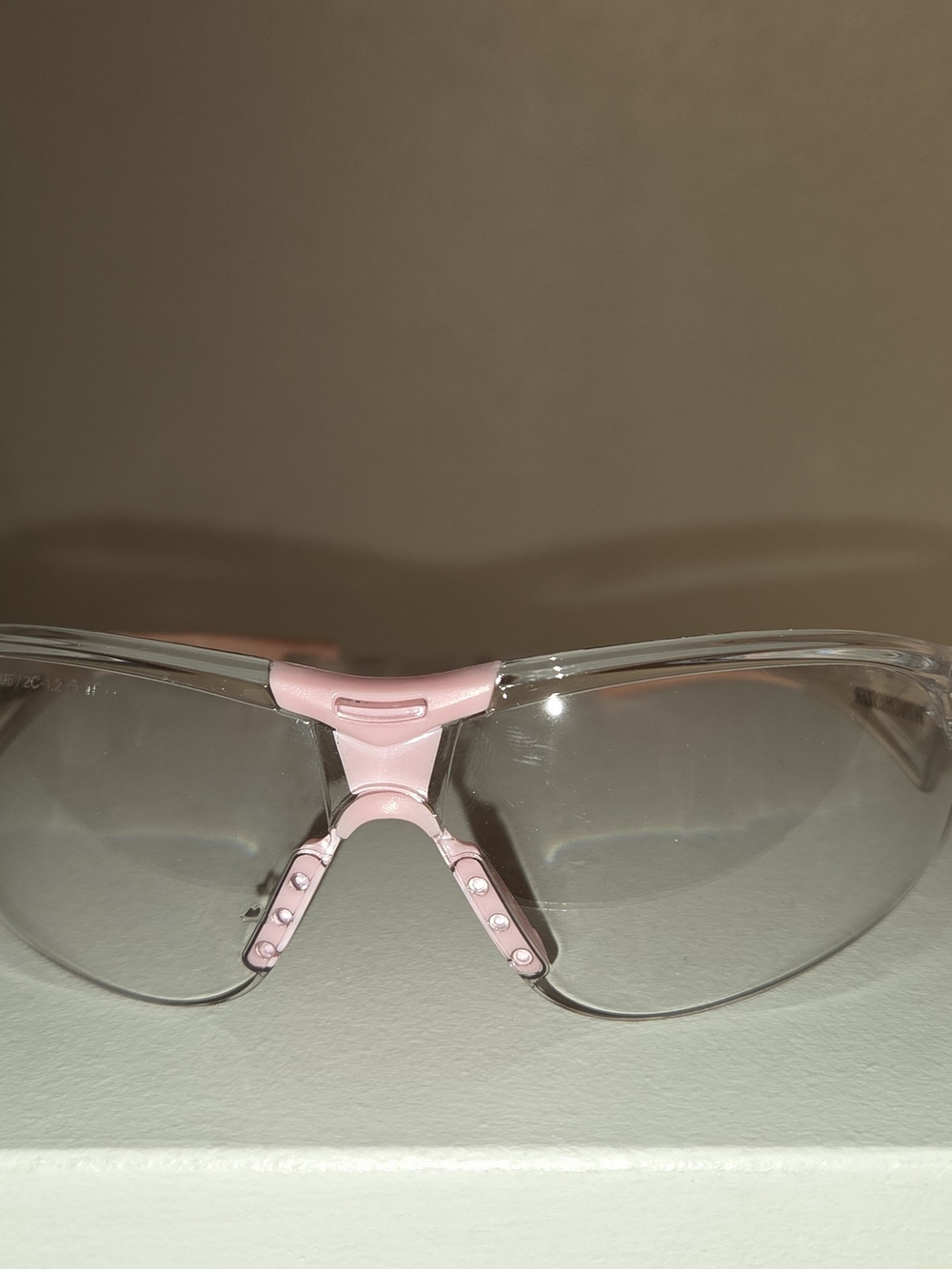 Pink Clear Lens Women’s Safety Glasses